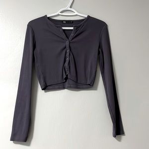 Cute Crop long sleeve top